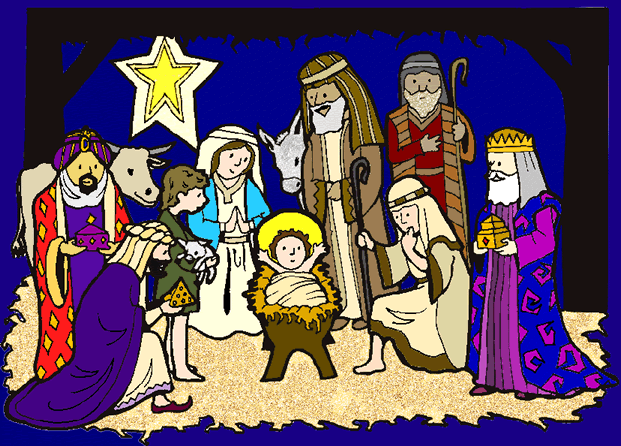 christmas clipart stable - photo #34